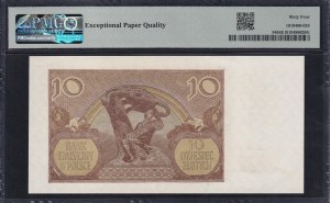 Poland, 10 Zlotych, 1940, Choice UNC 64 EPQ