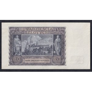 Poland, 20 Zlotych, 1940, UNC