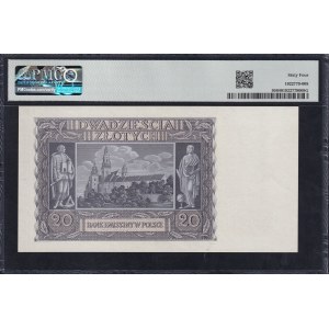 Poland, 20 Zlotych, 1940, Choice UNC 64