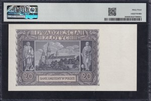 Poland, 20 Zlotych, 1940, Choice UNC 64