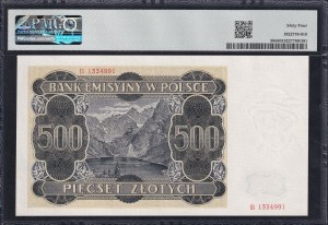 Poland, 500 Zlotych, 1940, Choice UNC 64