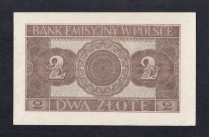 Poland, 2 Zlote, 1941, UNC