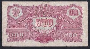Poland, 100 Zlotych, 1944, VF