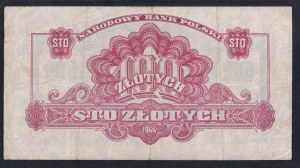 Poland, 100 Zlotych, 1944, VF