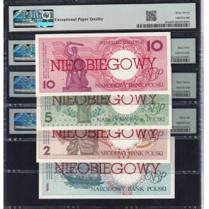 Poland, Set of 9 Banknotes, 1 Zloty- 500 Zlotych,1990, UNC