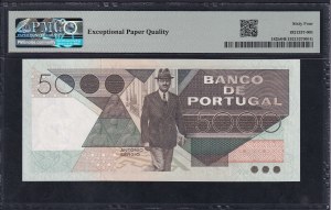 Portugal, 5000 Escudos, 1981, Choice UNC 64 EPQ