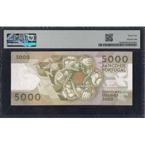 Portugal, 5000 Escudos, 1987, Choice UNC 64