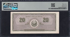 Romania, 20 Lei, 1950, Choice UNC 64