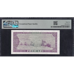 Roumanie, 10 Lei, 1966, Gem UNC 66 EPQ