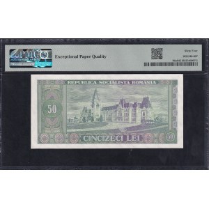 Romania, 50 Lei, 1966, Choice UNC 64 EPQ