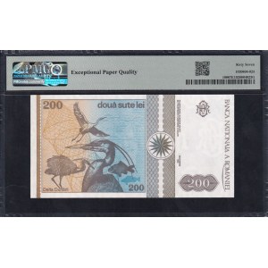 Romania, 200 Lei, 1992, Superb Gem UNC 67 EPQ
