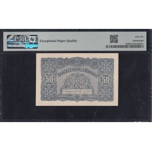Romania, 50 Bani, 1917, Gem UNC 66 EPQ
