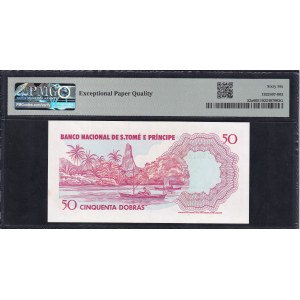 Saint Thomas & Prince, 50 Dobras, 1977, Gem UNC 66 EPQ