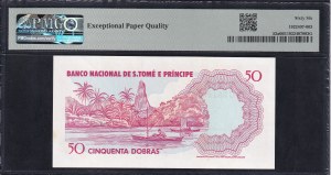 Saint Thomas & Prince, 50 Dobras, 1977, Gem UNC 66 EPQ