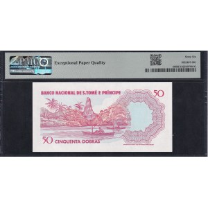 Saint Thomas & Prince, 50 Dobras, 1982, Gem UNC 66 EPQ