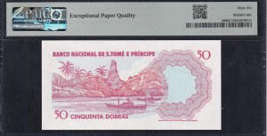 Saint Thomas & Prince, 50 Dobras, 1982, Gem UNC 66 EPQ