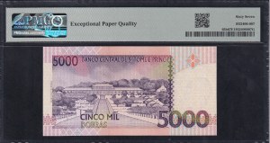 Saint Thomas & Prince, 5000 Dobras, 1996, Superb Gem UNC 67 EPQ