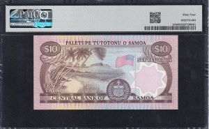 Samoa, 10 Tala, 1985, Choice UNC 64