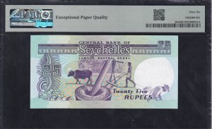 Seychelles, 25 Rupees, 1983, Gem UNC 66 EPQ