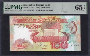 Seychelles, 100 Rupees, 1989, Gem UNC 65 EPQ