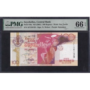 Seychelles, 100 Rupees, 2001, Gem UNC 66 EPQ