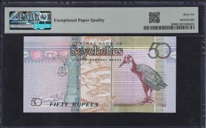 Seychelles, 50 Rupees, 2011, Gem UNC 66 EPQ
