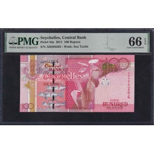 Seychelles, 100 Rupees, 2011, Gem UNC 66 EPQ