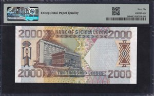 Sierra Leone, 2000 Leones, 2003, Gem UNC 66 EPQ