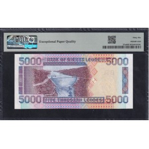 Sierra Leone, 5000 Leones, 2002, Gem UNC 66 EPQ