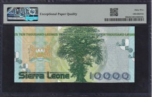 Sierra Leone, 10.000 Leones, 2007, Gem UNC 65 EPQ