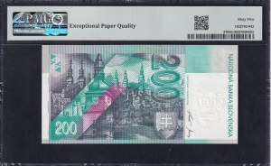 Slovakia, 200 Korun, 2000, Gem UNC 65 EPQ, ''COMMEMORATIVE''