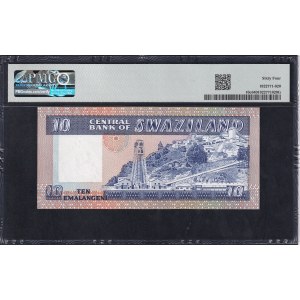Swaziland, 10 Emalangeni, 1985, Choice 64 UNC