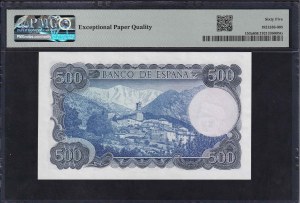 Spain, 500 Pesetas, 1971 (1973), Gem UNC 65 EPQ
