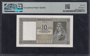 Yugoslavia, 10 Dinara, 1939, Gem UNC 66 EPQ