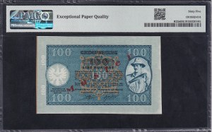 Yugoslavia, 100 Lir, 1944, Gem UNC 65 EPQ, ''SPECIMEN''