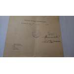 Zeugnis der staatlichen Prüfung 1926.