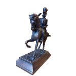Cisár František Jozef I. na koni bronz 19./20. storočie.