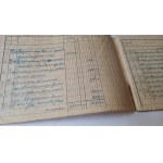 Cash book of the 1st Division 3rd Heavy Artillery Regiment 1939.