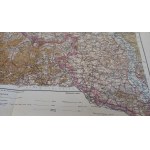 Mapa oblasti Oppeln Opole 1902.
