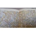 Krakow Katowice Częstochowa Gliwice map 1910.