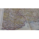 Krakow Katowice Częstochowa Gliwice map 1910.