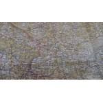 Krakow Katowice Częstochowa Gliwice map 1910.
