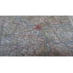 Mapa oblasti Radom 1909.