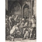 Hendrick Goltzius (1558-1617), Obrzezanie, z cyklu: Życie Najświętszej Maryi Panny, Niderlandy, ok. 1600 r.