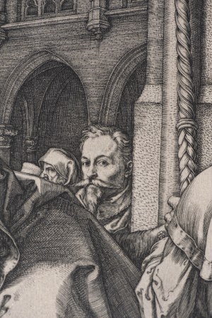 Hendrick Goltzius (1558-1617), Obrzezanie, z cyklu: Życie Najświętszej Maryi Panny, Niderlandy, ok. 1600 r.