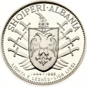 Albania 5 Leke ND (1968) League of Lezhe