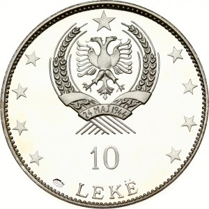 Albania 10 Leke 1968 Skanderbeg's Death