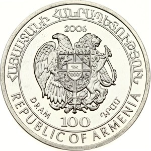 Armenia 100 Dram 2006 International Polar Year