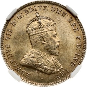 Australia Shilling 1910 NGC MS 62
