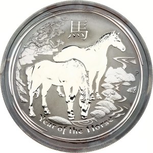 Australia 2 Dollars 2014 P Year of the Horse